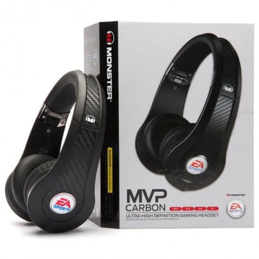 Наушники Monster Game MVP Carbon On-Ear Headphones by EA Sports Black