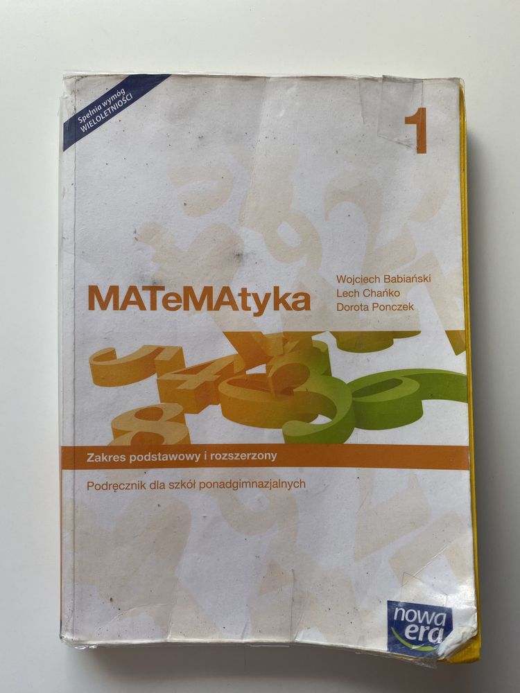 MATeMAtyka 1 podrecznik