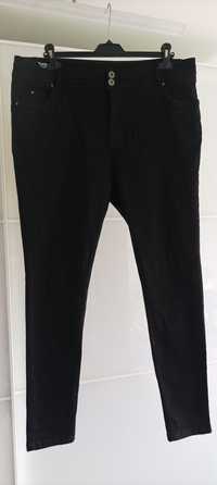 Simply by czarne jeansy skinny roz 48/50