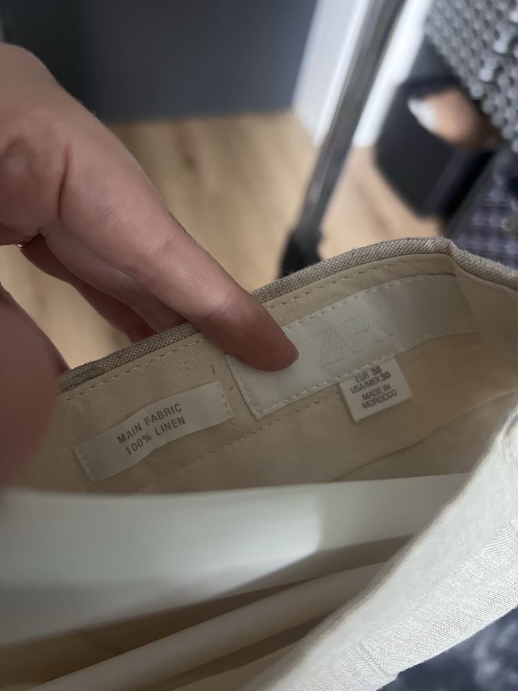 Spodnie garniturowe Zara