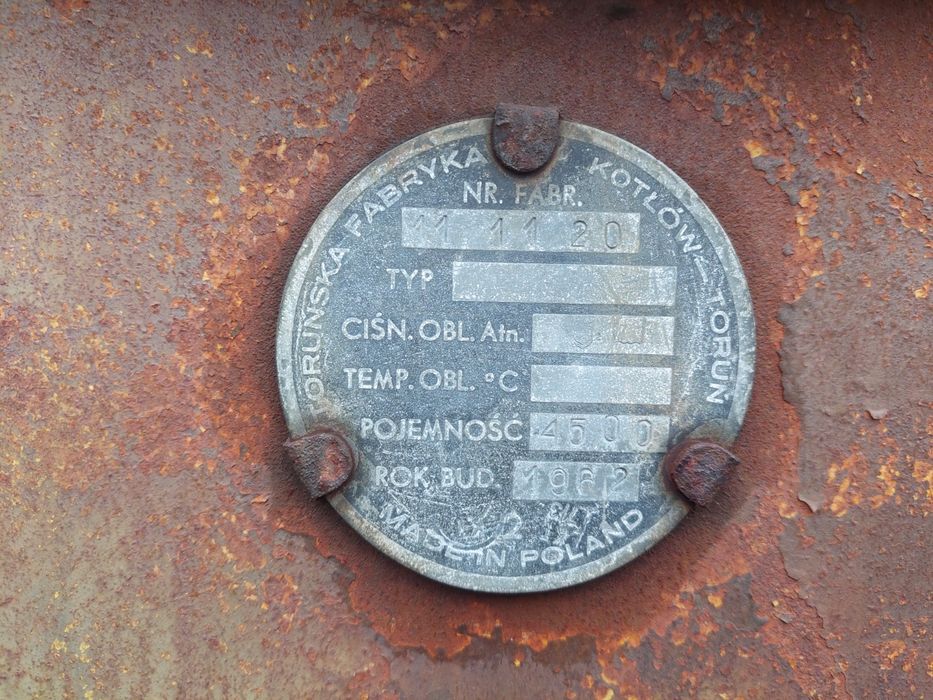 Zbiornik na wode paliwo 4500l