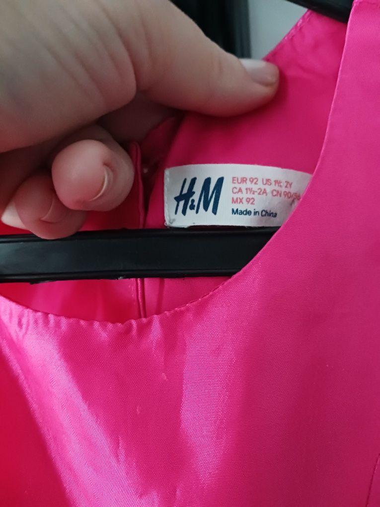 Sukienka okolicznościowa wizytowa rozm. 92  H&M