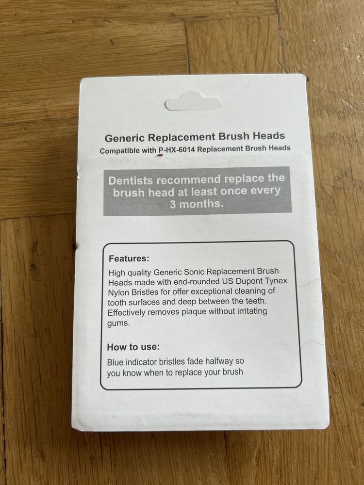 Końcówki do szczoteczki Philips Sonicare