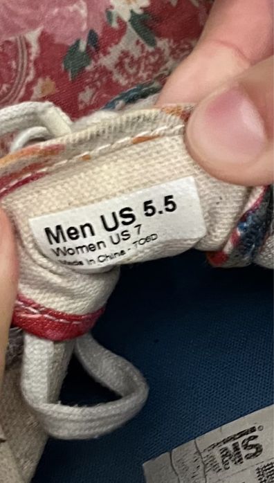 Tenis VANS floral mulher