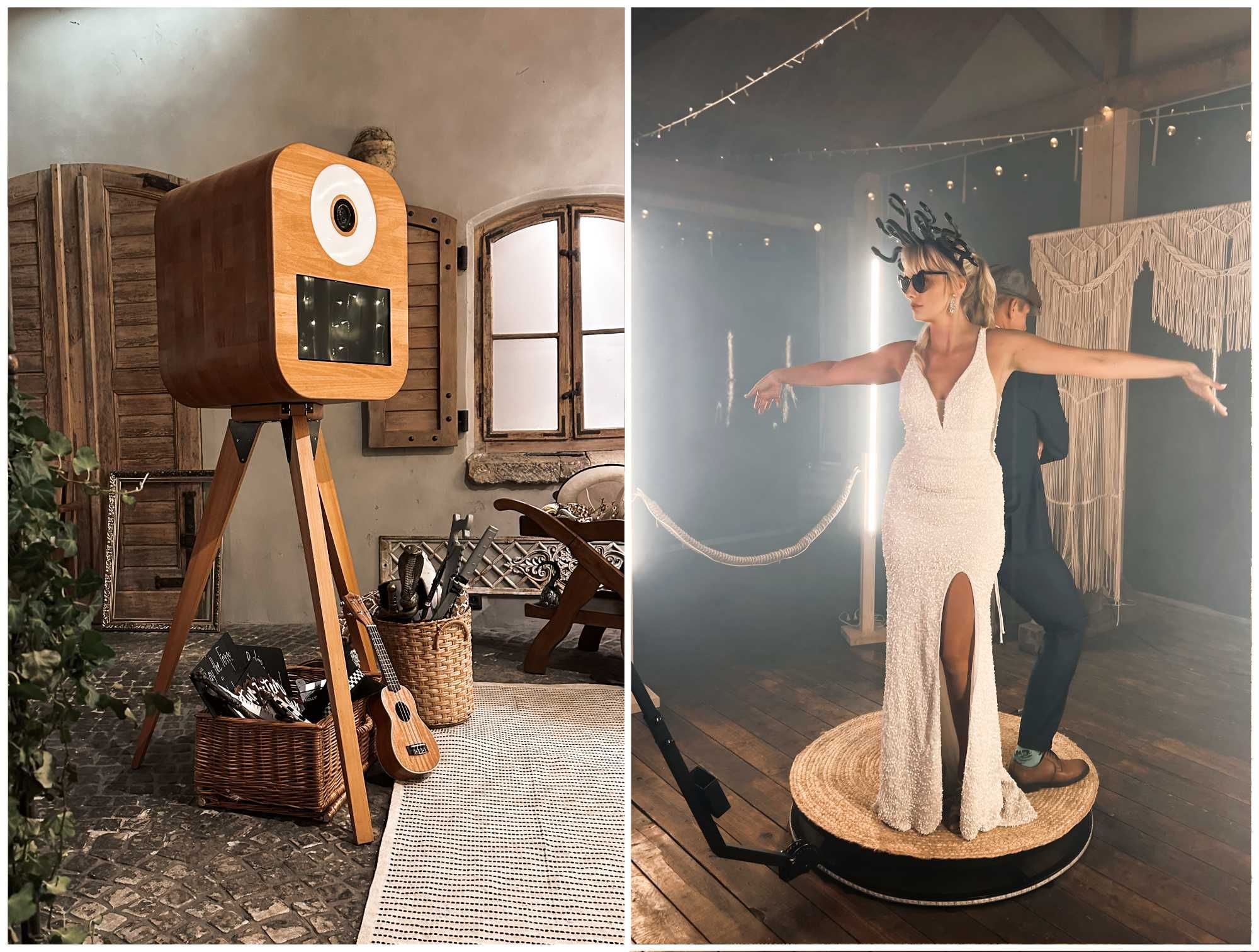 Fotobudka, Fotobudka 360 na Wesela, Imprezy Firmowe, Bale Studniówkowe