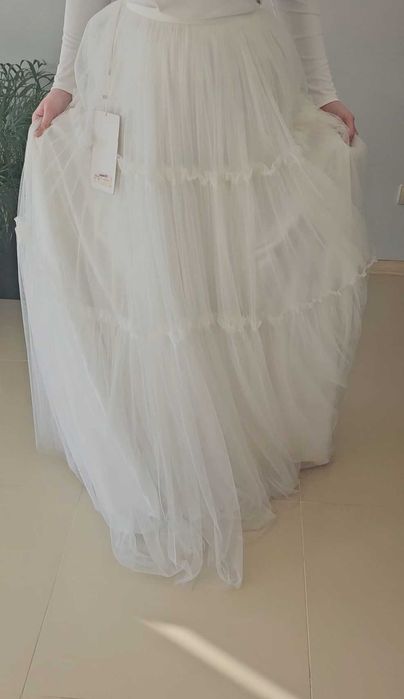 Spódnica ślubna tiulowa