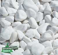 Otoczak śnieżno - biały Thassos 3-6cm TRNASPORT HDS kamień