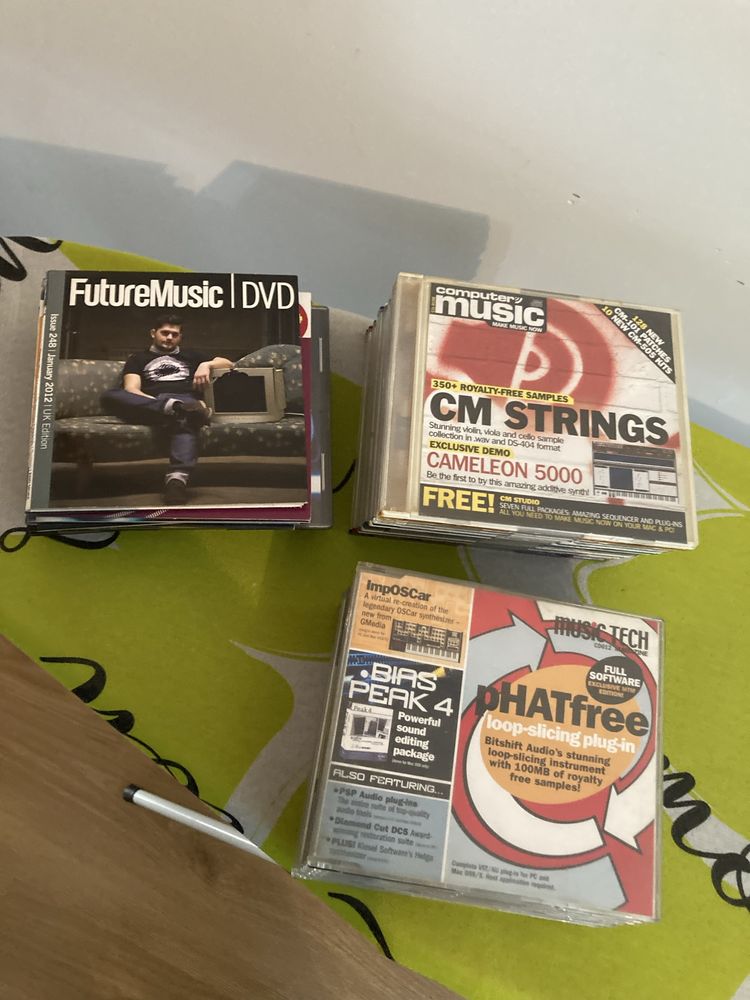39 Cds com samples e programas musica