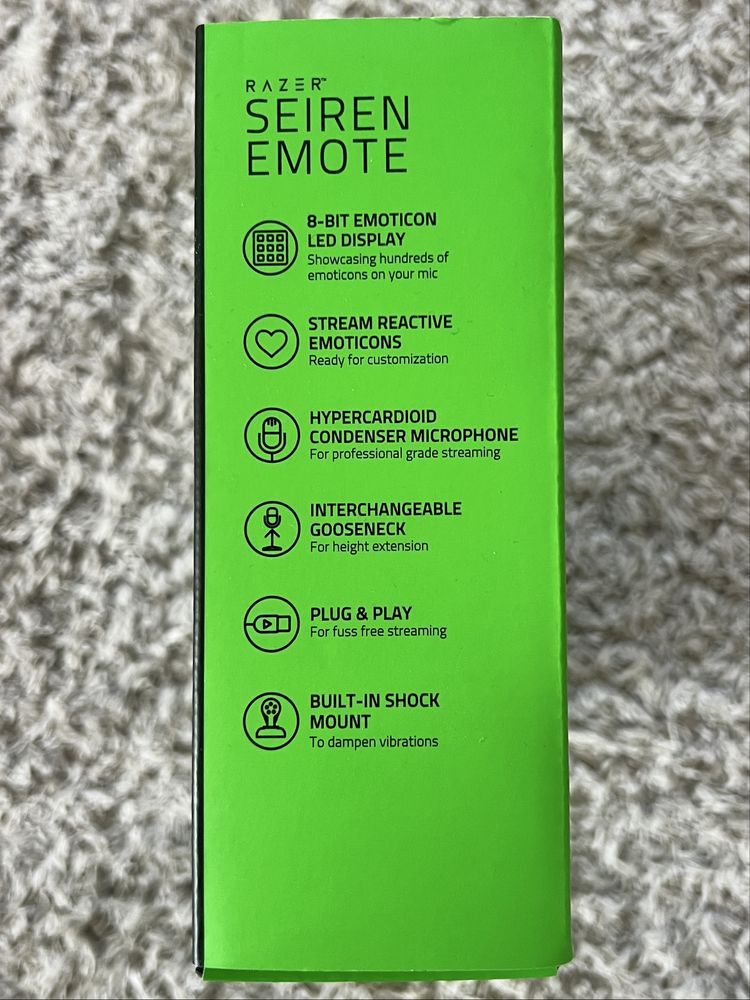 Mikrofon RAZER Seiren Emote Hiperkardioidalny
