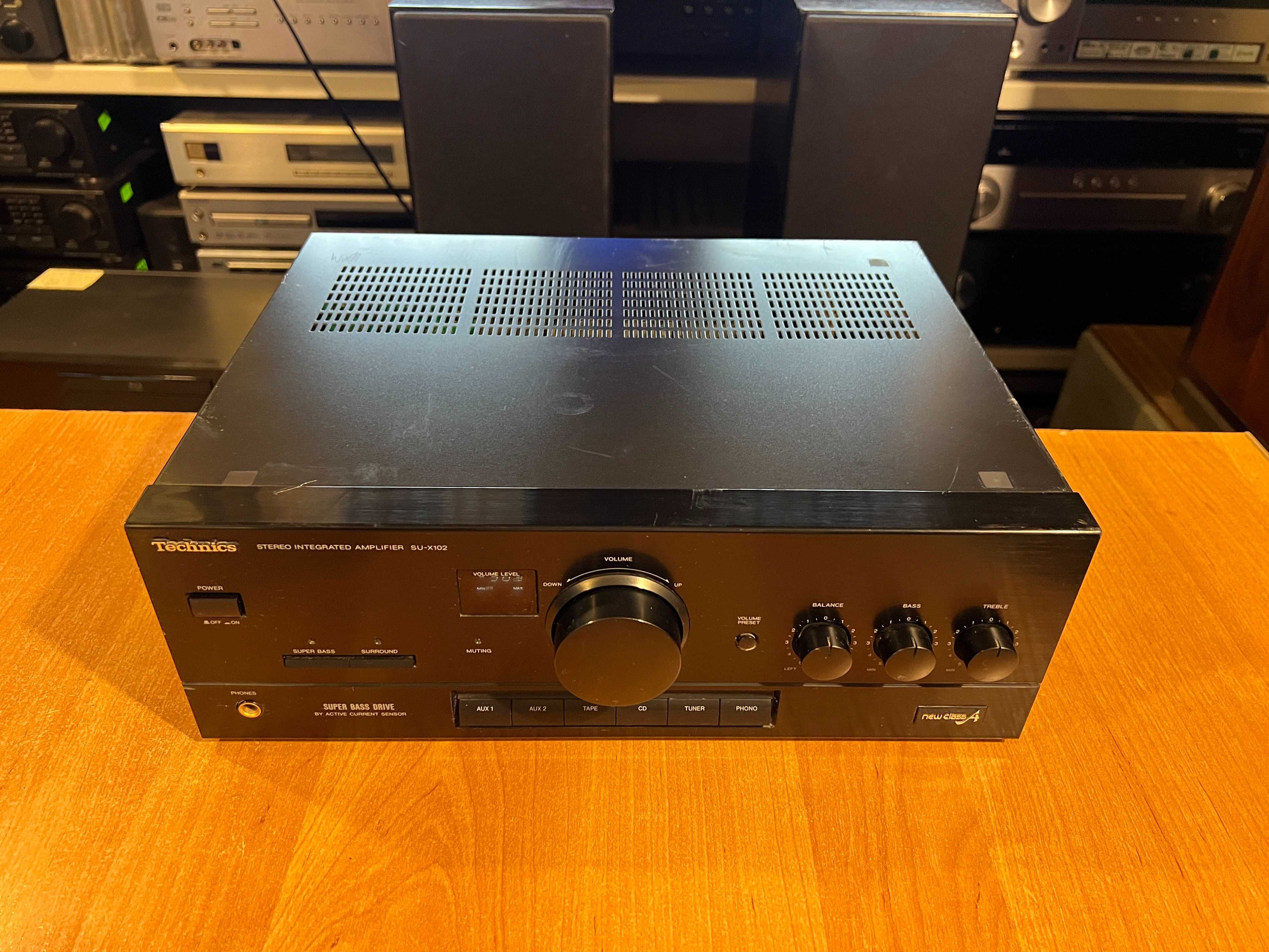 Technics SU-X102 Wzmacniacz w formacie MIDI, Audio Room