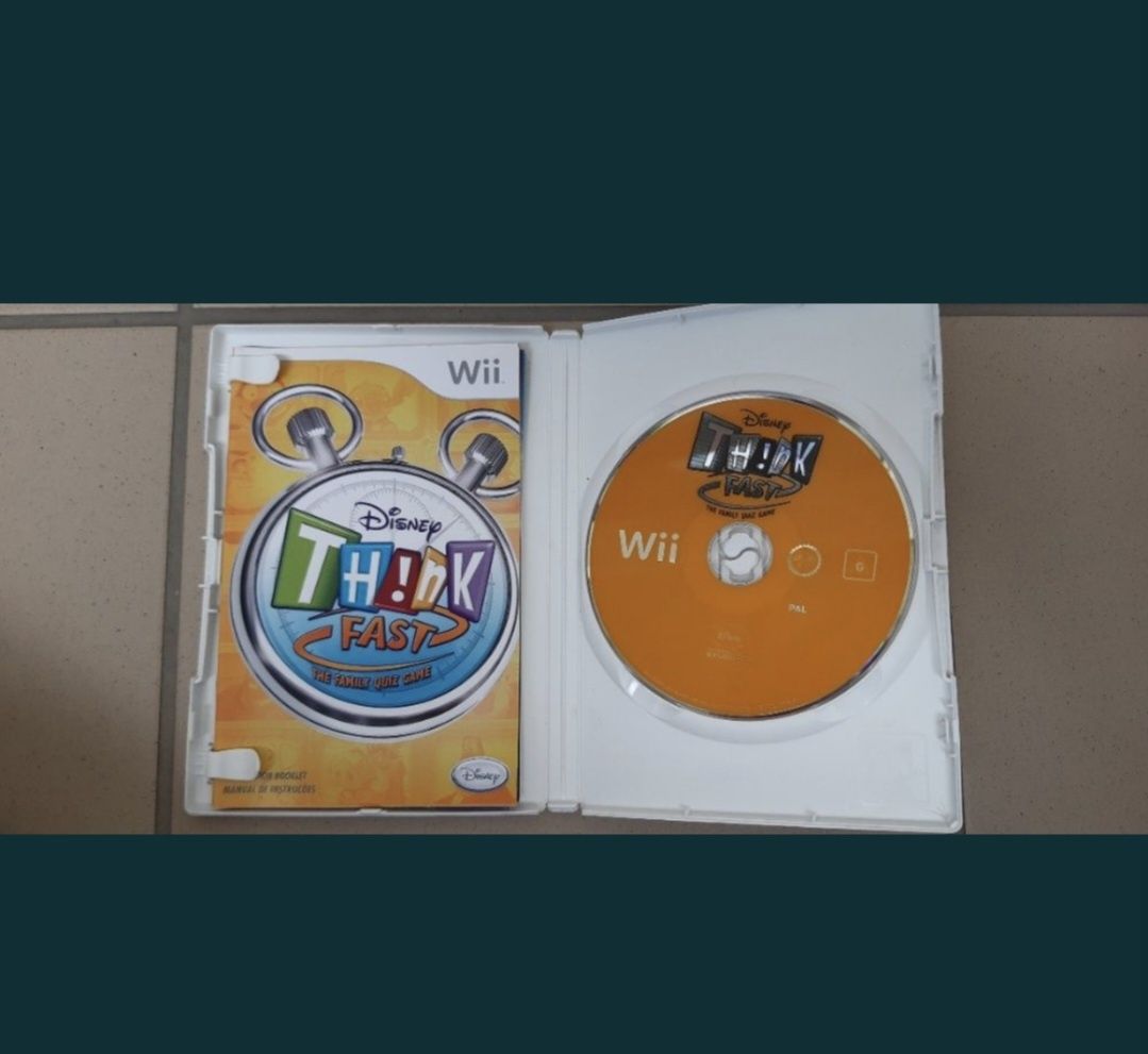 Disney Think Fast Nintendo Wii Gra