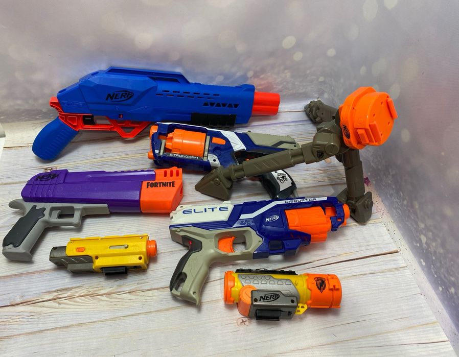 Бластер Nerf, приціл, тринога до зброї нерф, Hasbro, детское оружие