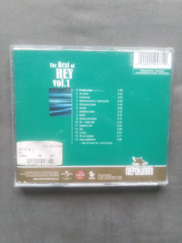 Hey The Best Of CD