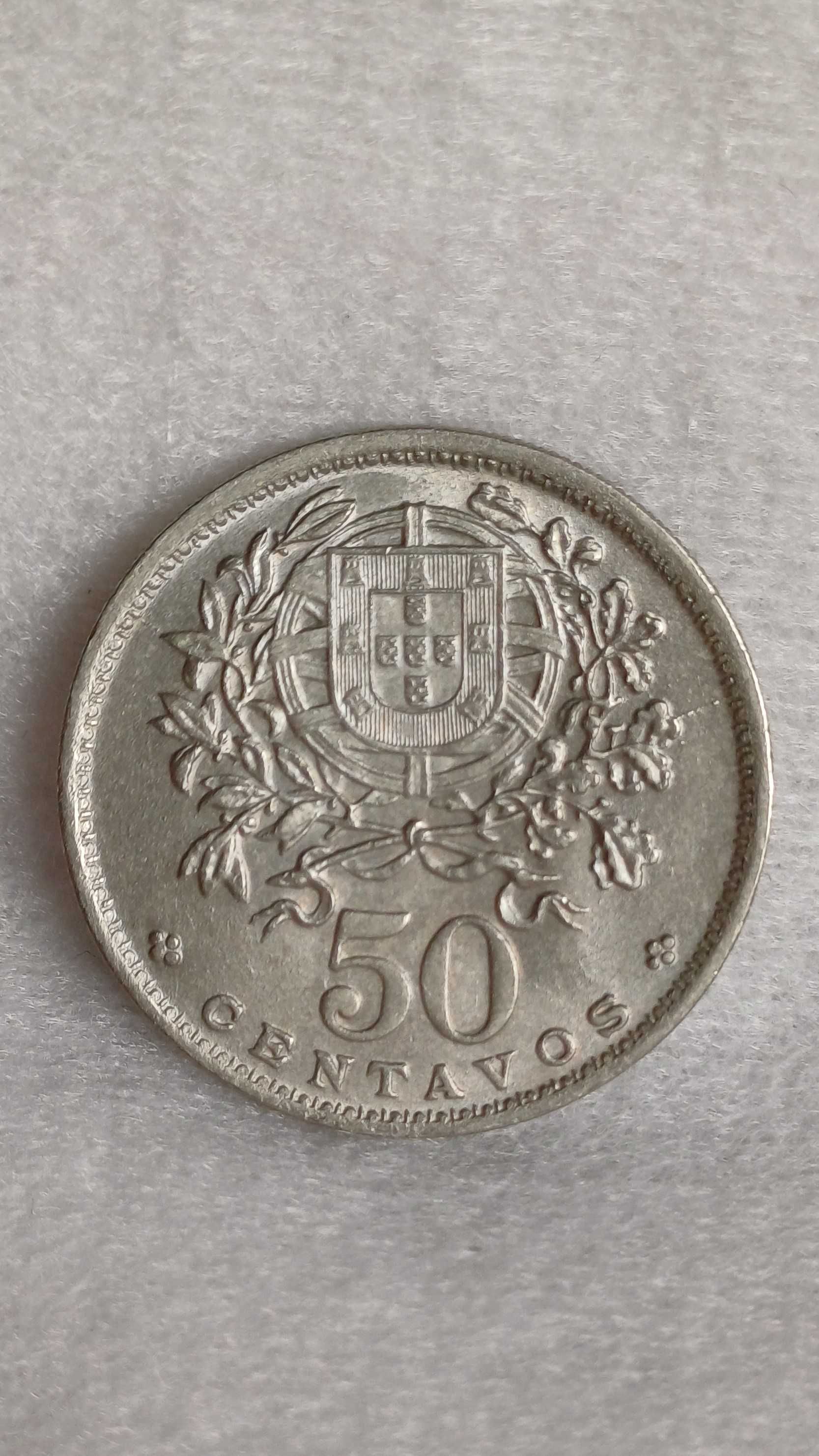 Moeda de 50 centavos 1946 soberba