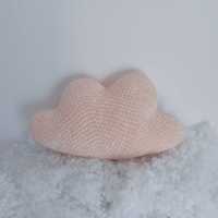 Almofada nuvem super fofa de pelúcia feita à mão amigurumi