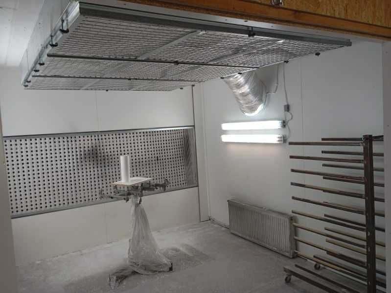 Nowe plenum nawiewowe, nawiew do lakierni
