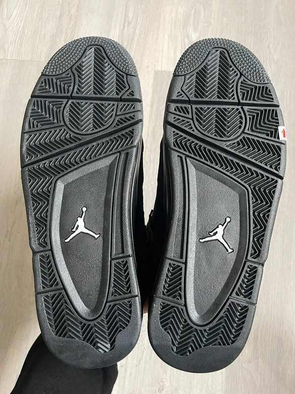 Nike Jordan 4 Retro Black Eur 40
