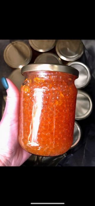 Икра красная черная Дешево опт дроп кета лосось горбуша имитация