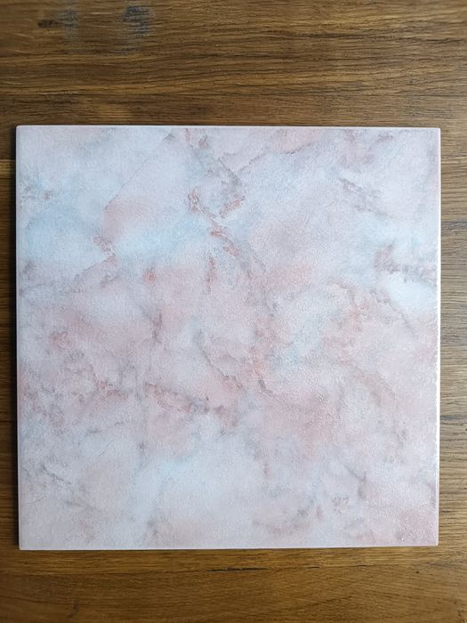 Płytki kafle kafelki pink pinkish beige beżowe z różowym tonem 51 szt.