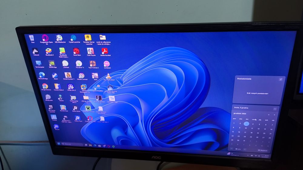 Monitor AOC M2470SWH