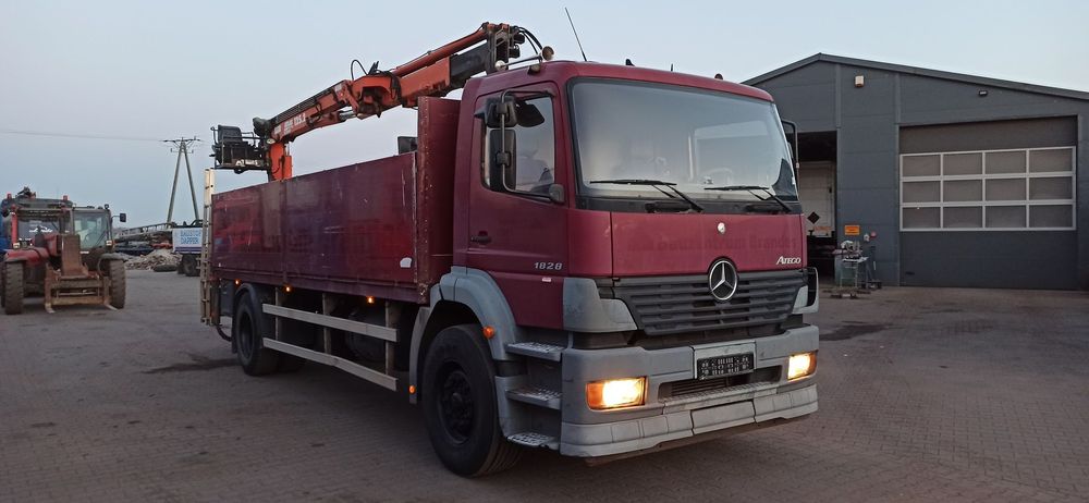 Mercedes-Benz Actros*Axor* HDS * dzwig * Palfinger*Hiab*Atlas*  dzwig,hds,Hiab,palfinger