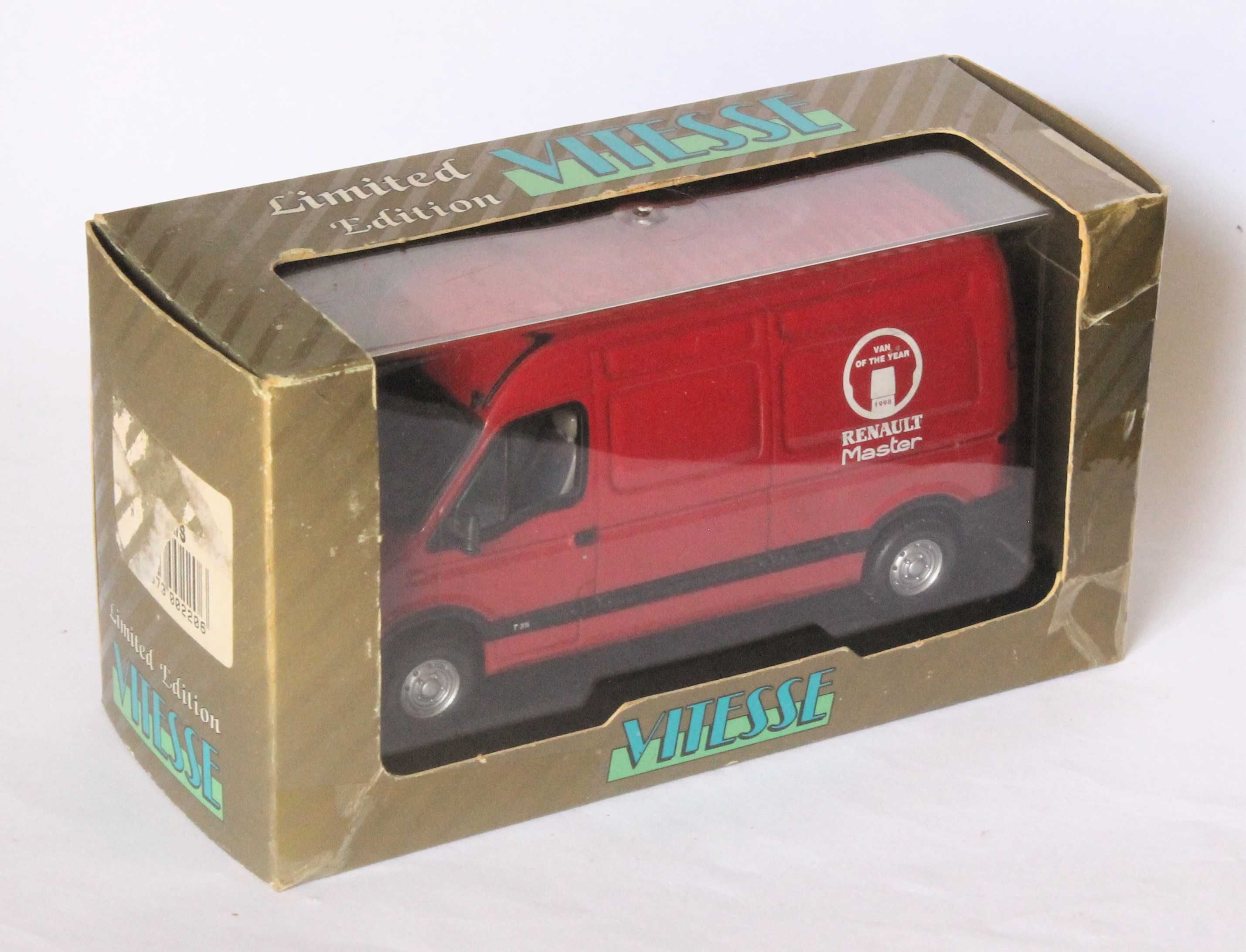 Renault Master Van do Ano 1998 Vitesse 1/43 c/ caixa