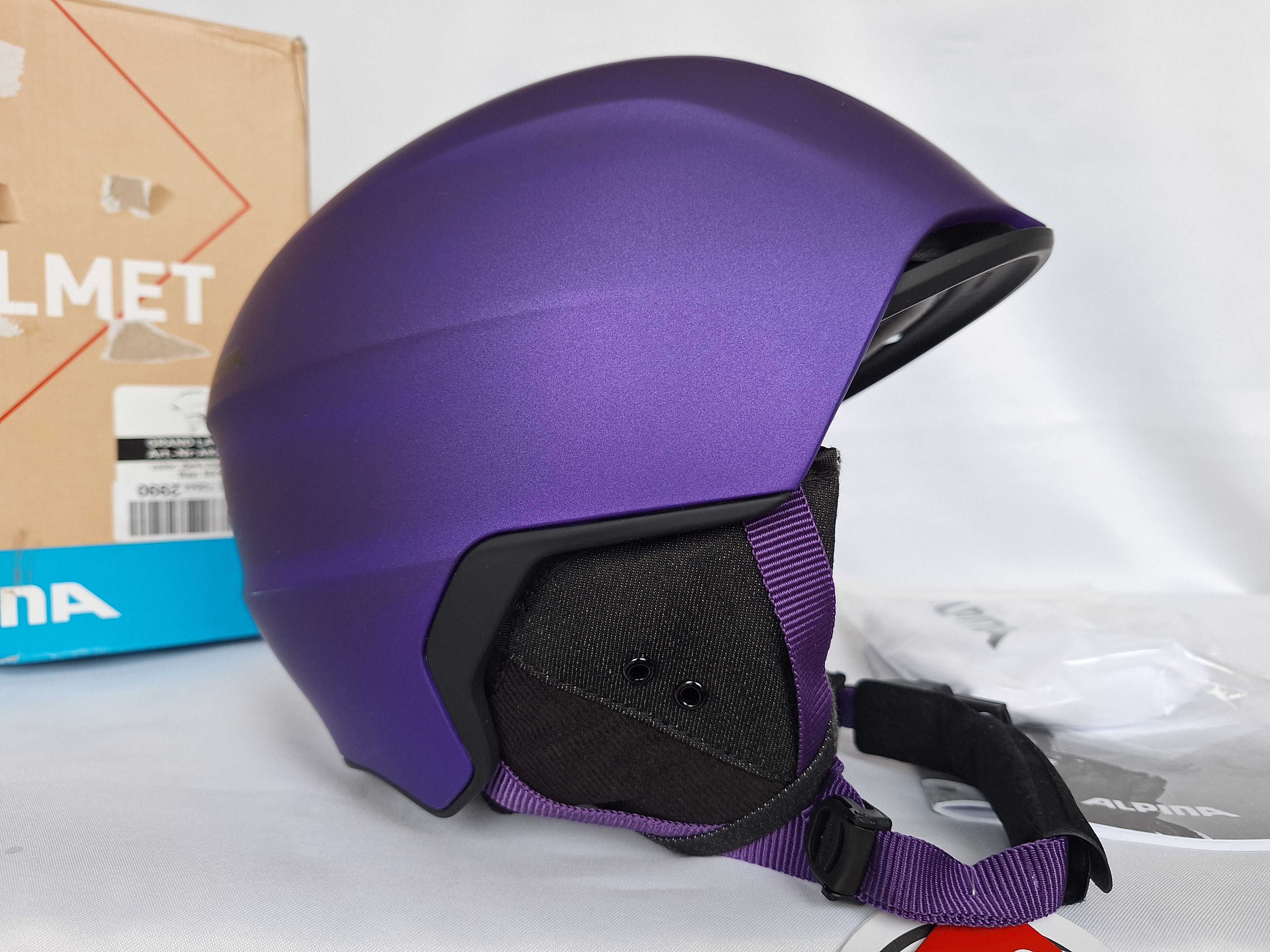 Kask narciarski Alpina Grand Lavalan All Mountain Violet M 54-57cm