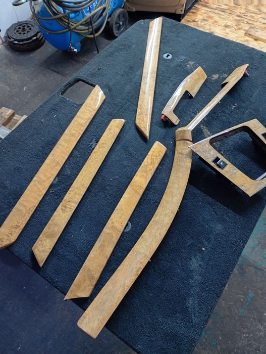 BMW E46 sedan kombi dekory jasne drewno komplet