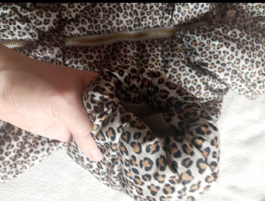 Kurtka panterka przejściowa H&M rozmiar 86/92