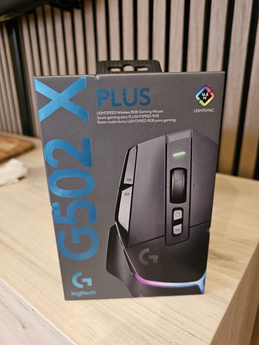 Rato Gaming Logitech G502X Wireless + Tapete Rato