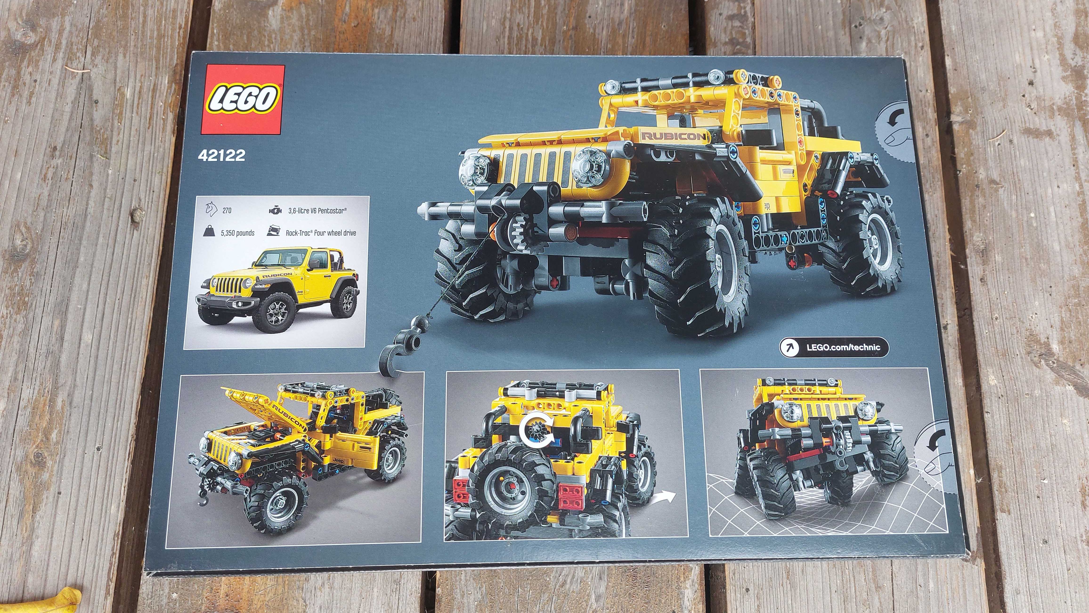 LEGO Technic Samochód Terenowy Jeep Wrangler 42122