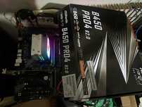 Комплект для складання ПК:ASRock B450 Pro4 R2.0 + Ryzen 5 3600 новий