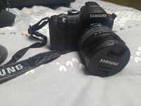 Aparat fotograficzny Samsung NX5 bezlusterkowiec + obiektyw