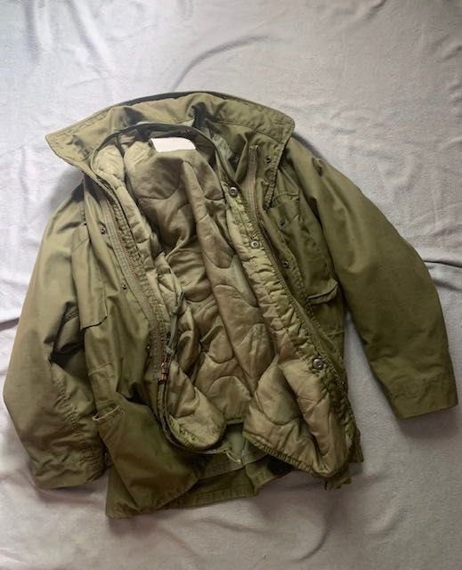 Casaco militar GENUÍNO do exército dos EUA  (era do Vietnam)