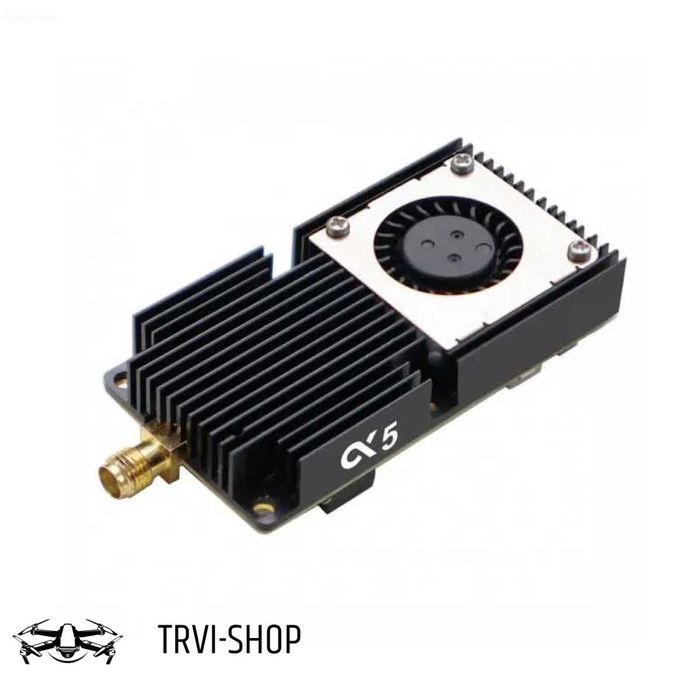 Відеопередавач (VTX) AKK Alpha 5 5.8G 5W на 80 каналів fpv, дрон