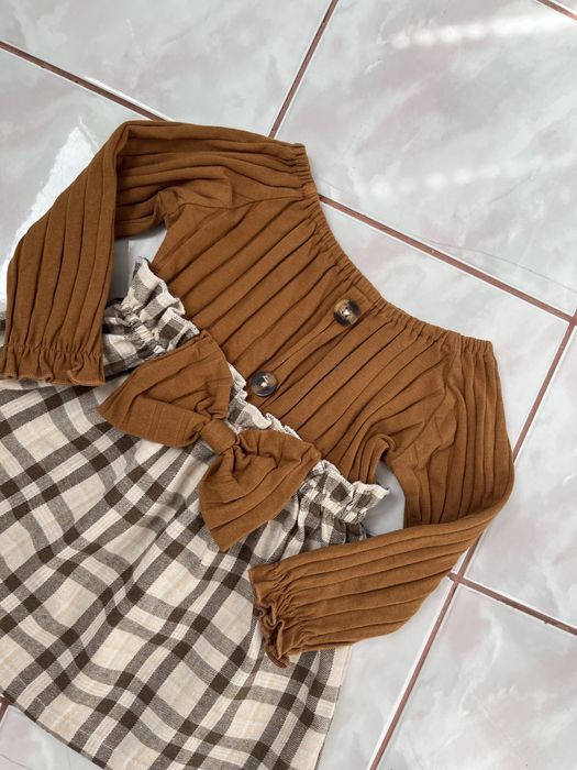 сукня 9-12 місяців / Теплое платье 80 р / осіннє плаття