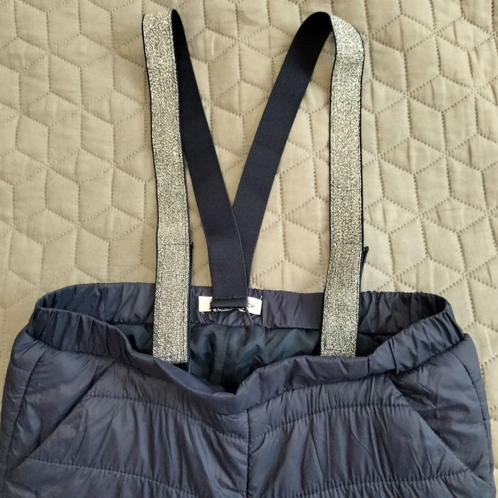 Spodnie zimowe ocieplane r.128