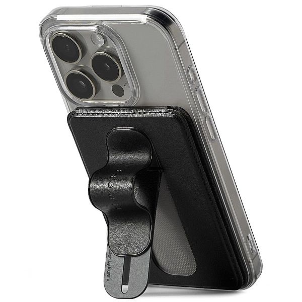 Ringke Wallet Slide Grip Magsafe Universal Magnetic Card Holder Black