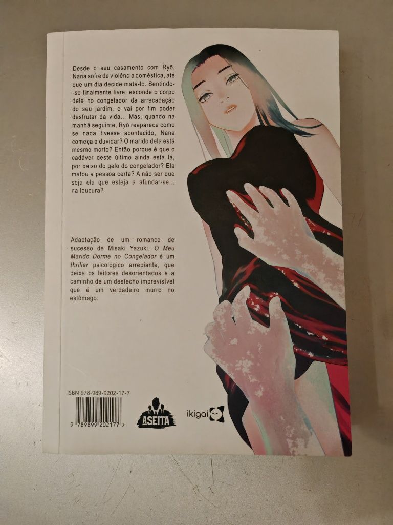 Livro O meu Marido dorme no Congelador