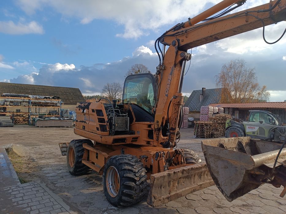 Koparka kołowa case wx 125