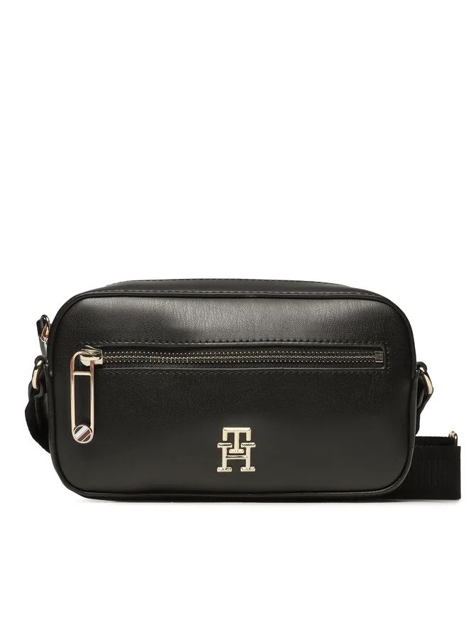 Tommy Hilfiger Сумка Iconic Tommy Camera Bag AW0AW14873 Чорний