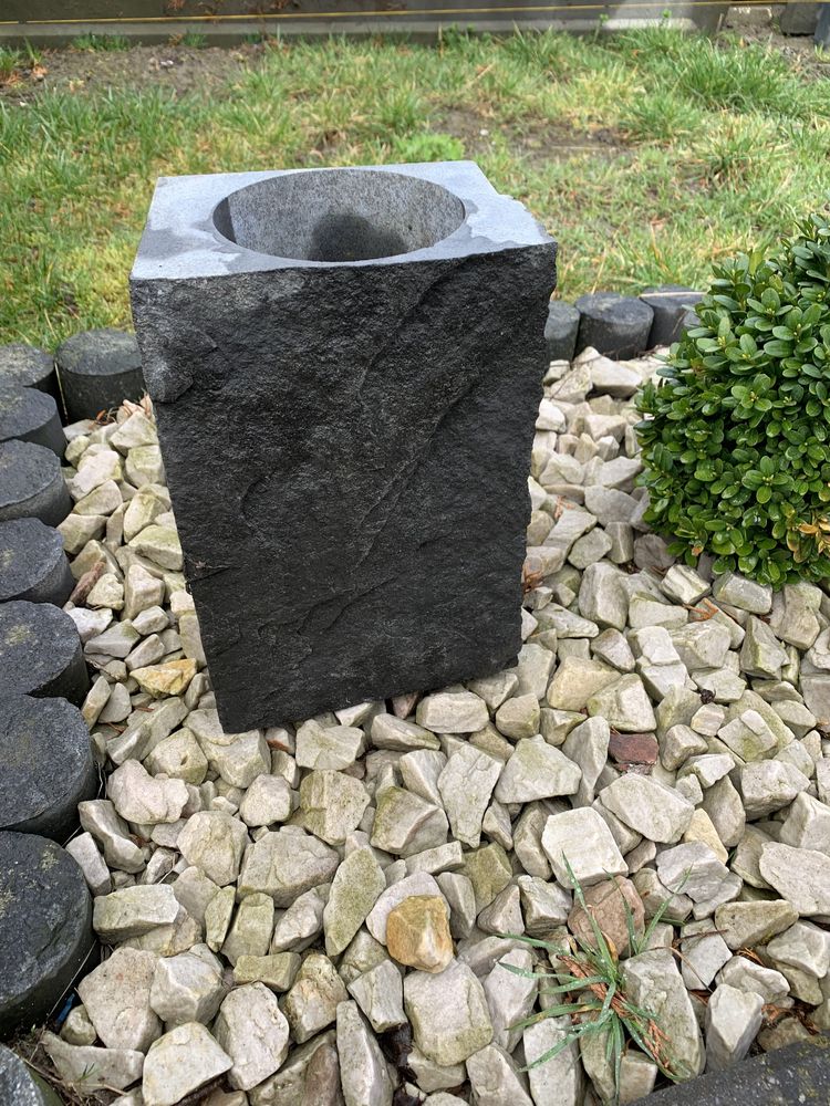 Donice Kamienne granitowe 26cm