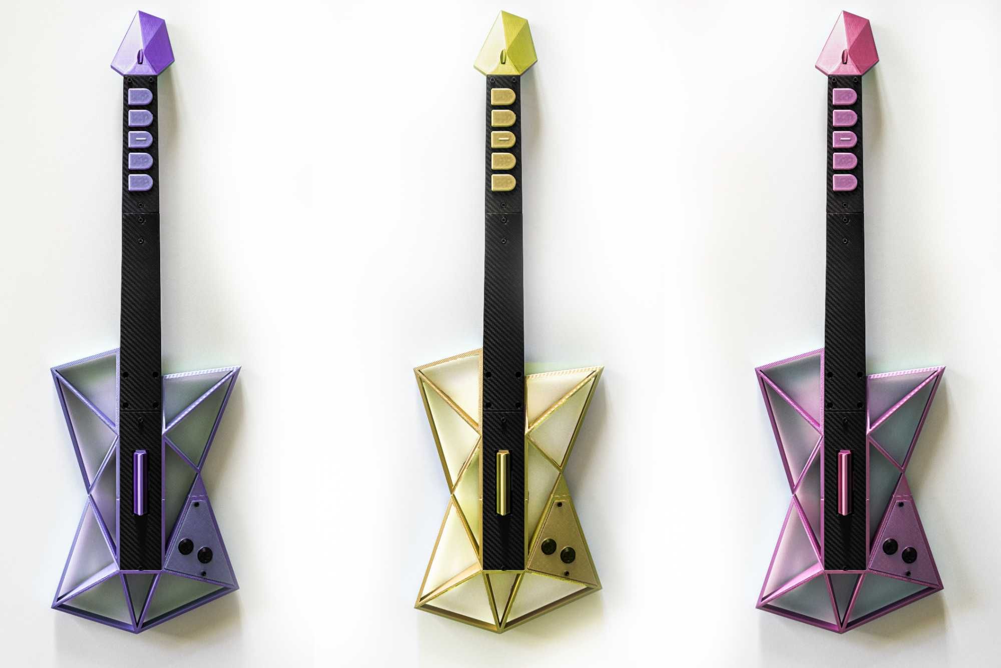Guitarra - joystick para Clone Hero