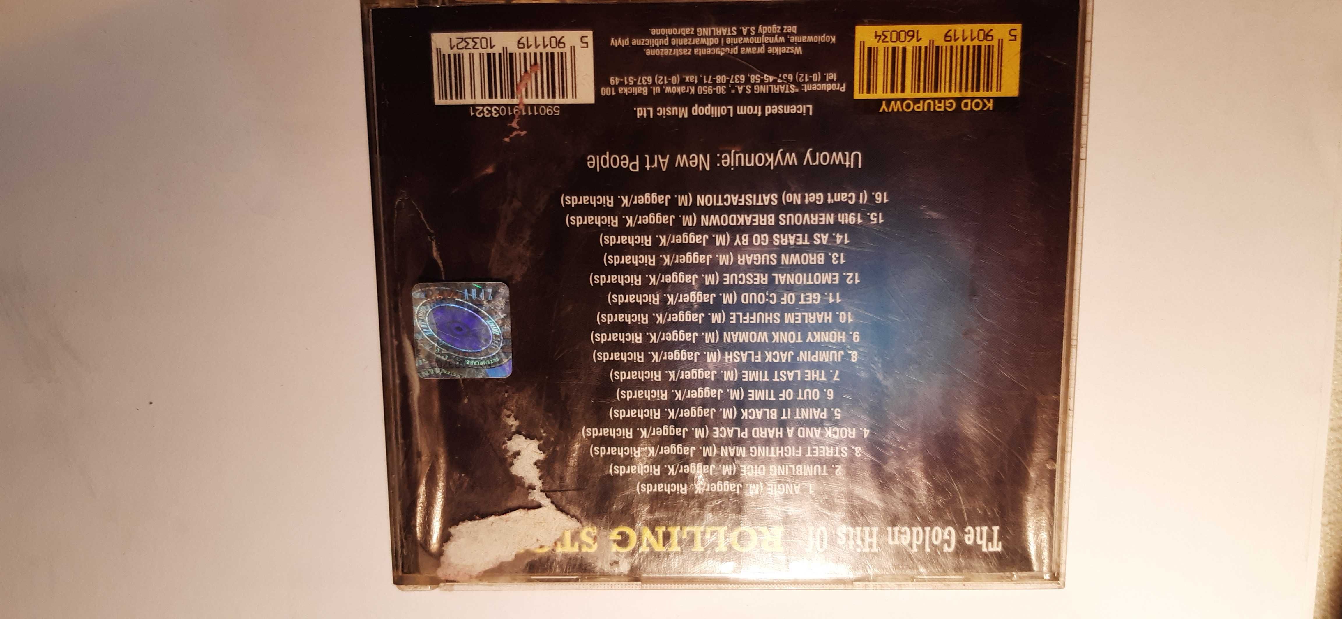 cd rolling stones the golden hits , unikat jedne z pierwszych wydań