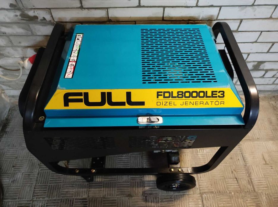 Генератор Дизельний FULL FDL 8000LE3 (3х фазний, дизель)