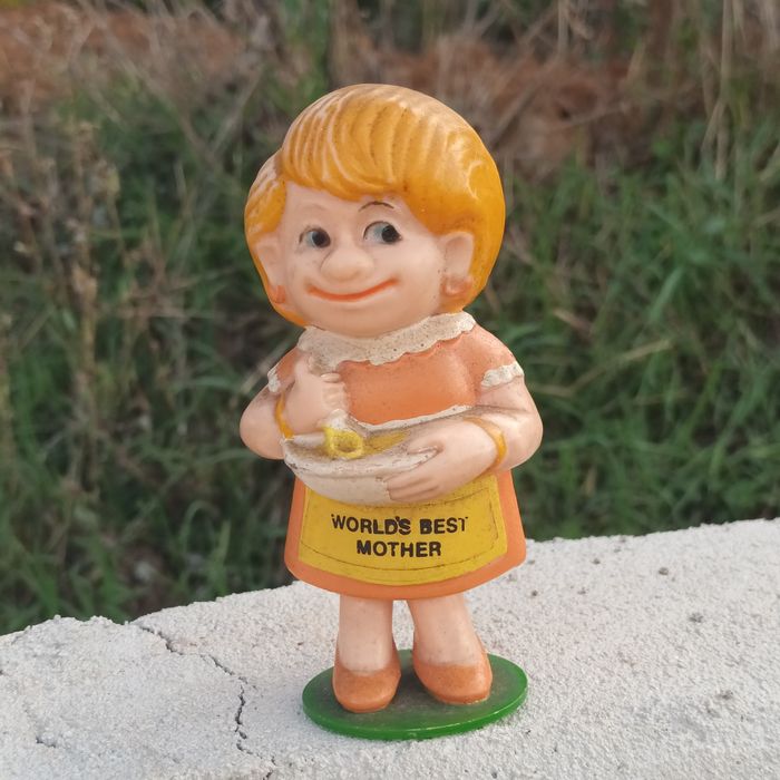 Antiga e raro boneco Vintage - 1970 Berries World's Best Mother w