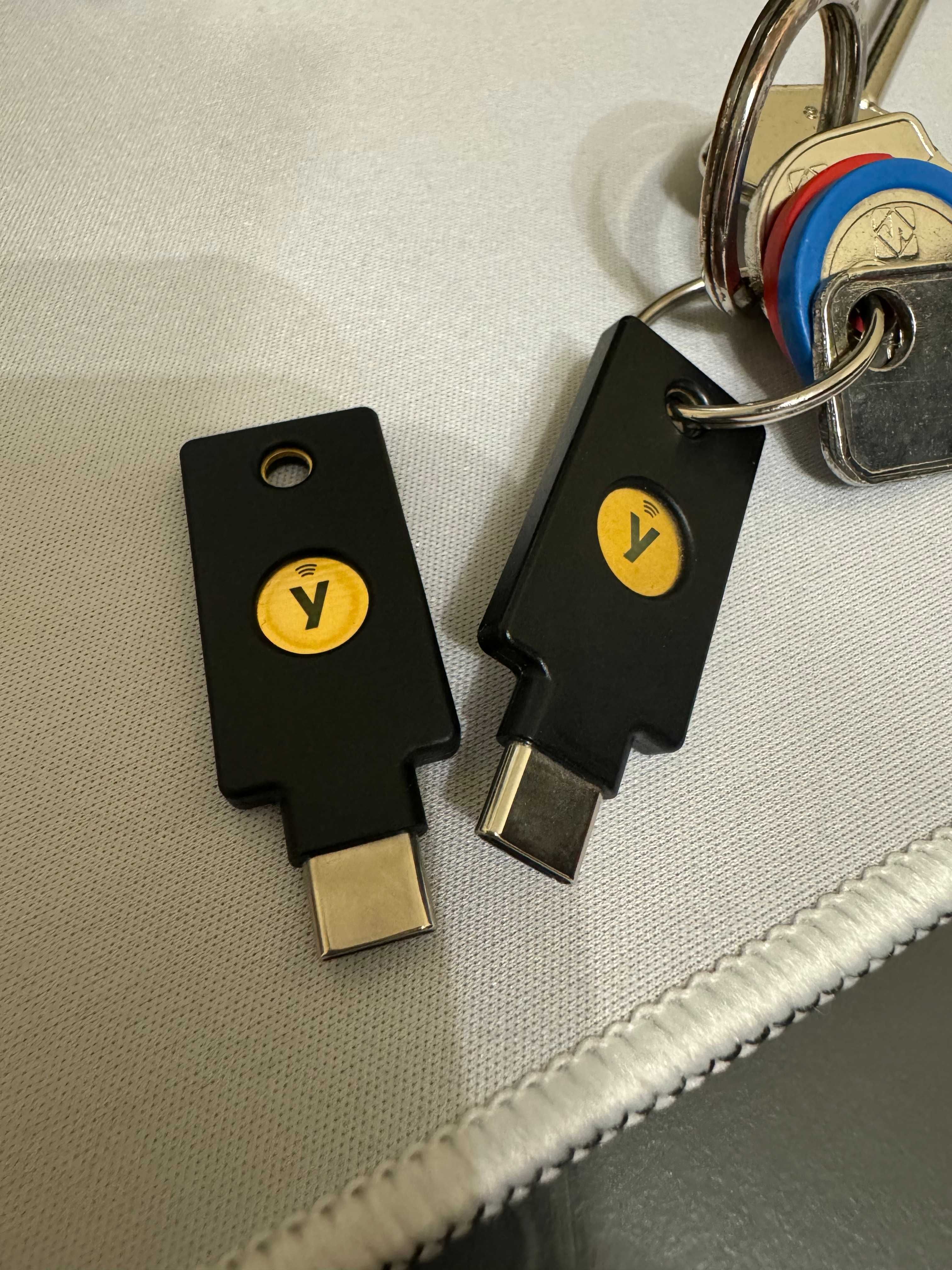 2x Yubikey Key C NFC
