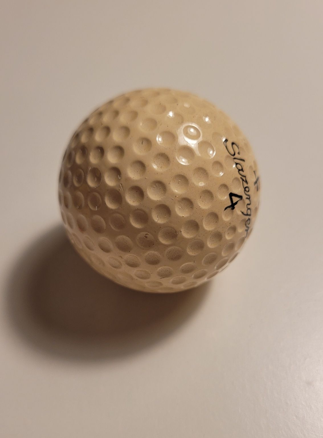 Slazenger + 4 piłeczka golfowa vintage kolekcjonerska