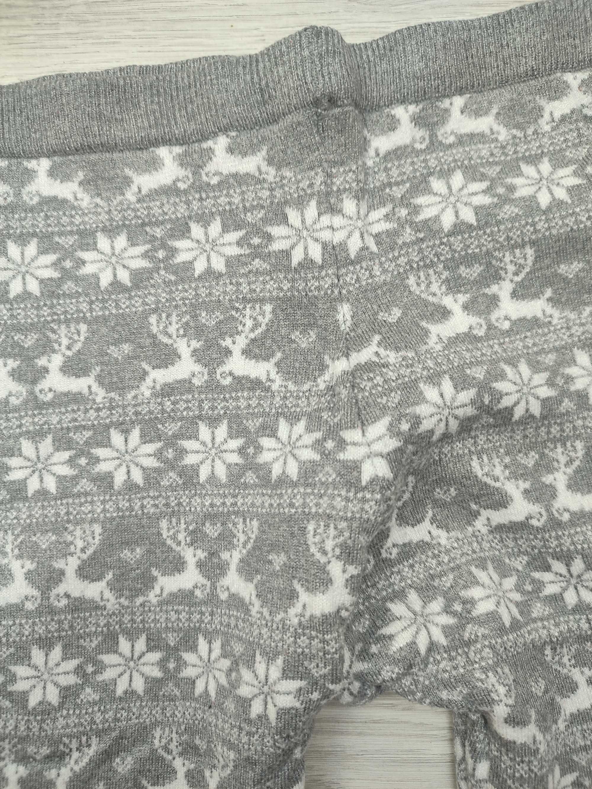 Ciepłe legginsy dziewczęce