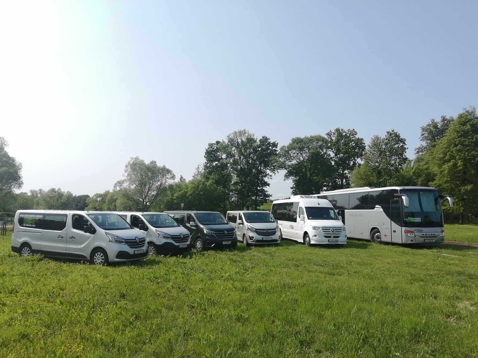 Wypożyczalnia - wynajem busów 9-cio osobowych - NOWE BUSY - Małopolska